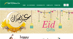 Desktop Screenshot of giftstopakistan.com